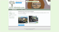 Desktop Screenshot of love-alentejo.com